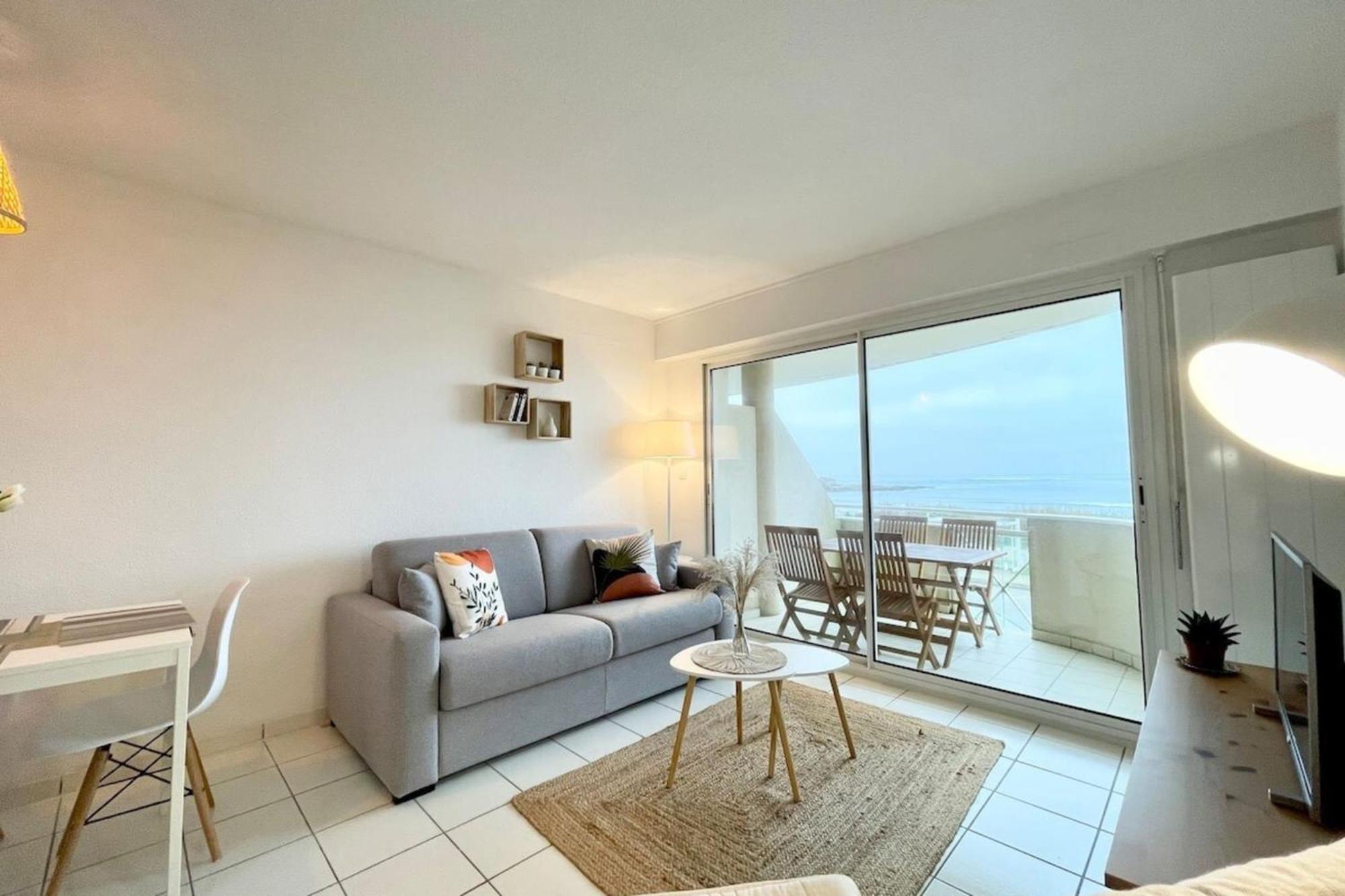 Splendide T2 Archi Cocooning Vue Mer 180 Ploemeur Exteriör bild